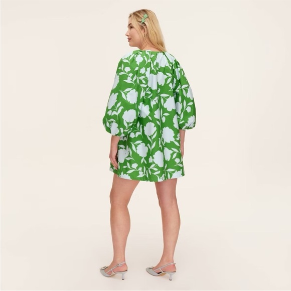 NWT KATE SPADE/Target Classic Rose Poplin Long Sleeve Mini Dress size XXL - Picture 2 of 6